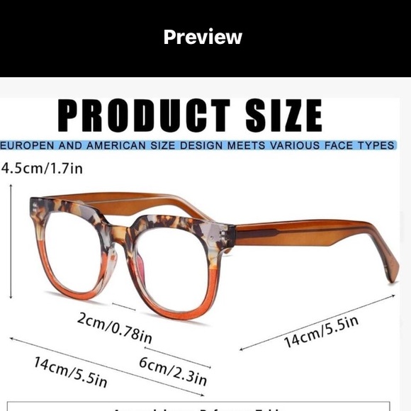 NWT 3pcs. +3.50 Quality Fun Reading Glasses Tortoiseshell/Ombre Blue/Brown/Green - Picture 11 of 16